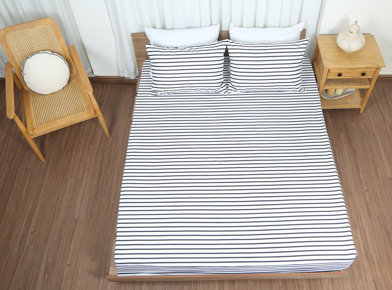 نیم ست دونفره سه تکه طرح موناکو2 رنگبندی 25 (1) ملحفه نیم ست دو نفره سه تکه عرض 160 بروجرد طرح موناکو2 رنگ 25 - Image 1