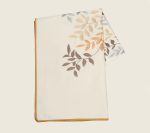 رانر گلدوزی بروجرد طرح پاییز مستطیلی رنگ خودرنگ