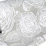 پارچه ملحفه ای پنبه پلی استر بروجرد عرض 250 طرح آرگانیا رنگ 01