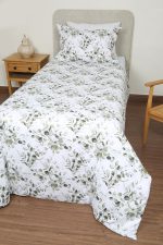 کاور تمام ست زیپ خور یک نفره سه تکه 90 بروجرد طرح نارسیس رنگ 01 - Image 2