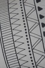 کوسن گلدوزی طرح کمند 40*40 بروجرد رنگ زیتونی - Image 3