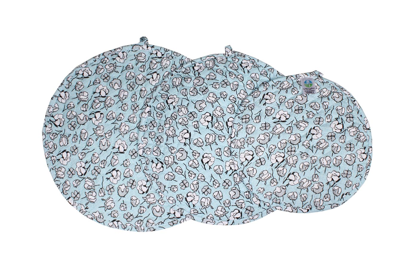 دمکنی پنبه دوز ست سه تکه یک کالیته 159002 یک طرحرنگ پنبه 2160 رنگبندی 04 دم کنی پنبه دوز سه تکه بروجرد طرح پنبه رنگ ۰۴ - Image 1