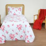 ست لحاف بزرگسال یک نفره سه تکه 90 بروجرد طرح ماتیلدا رنگ 01