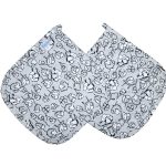 دستگیره ظروف پنبه دوز دو تکه بروجرد طرح پنبه رنگ 05