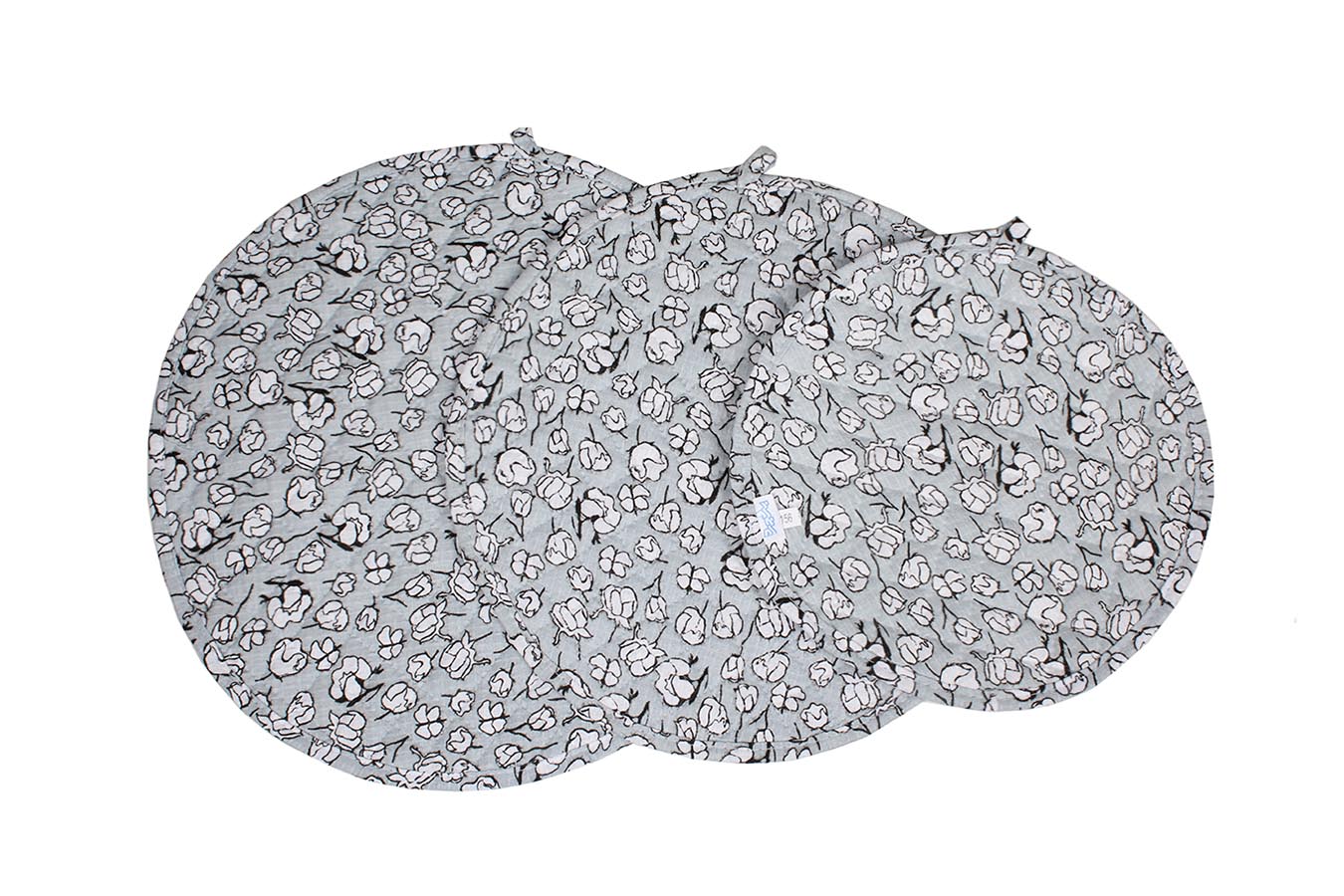 دمکنی پنبه دوز ست سه تکه یک کالیته 159002 یک طرحرنگ پنبه 2160 رنگبندی 05 دم کنی پنبه دوز سه تکه بروجرد طرح پنبه رنگ 05 - Image 1