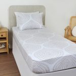 ملحفه نیم ست یک نفره دو تکه 90 بروجرد طرح خاتون رنگ 01