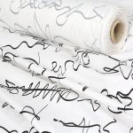 پارچه لباسی 100% پنبه بروجرد عرض 160 طرح ویکتوریا رنگ 01