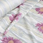 پارچه ملحفه ای پلی استر ویسکوز بروجرد عرض 160 طرح آذرمان رنگ 01