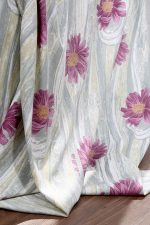 پارچه ملحفه ای پلی استر ویسکوز بروجرد عرض 160 طرح آذرمان رنگ 01 - Image 3