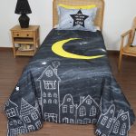 کاور تمام ست زیپ خور یک نفره سه تکه 120 بروجرد طرح شب آهنگی 1 رنگ 01