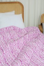 لحاف تک بزرگسال پنبه دوز دو نفره 180 بروجرد طرح پولاد رنگ 01 - Image 3