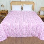 لحاف تک بزرگسال پنبه دوز دو نفره 180 بروجرد طرح پولاد رنگ 01