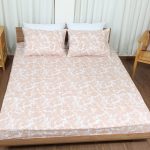 ملحفه نیم ست دو نفره سه تکه عرض 160 بروجرد طرح نیروانا رنگ 06