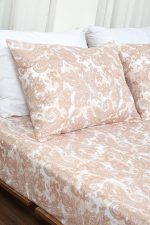 ملحفه نیم ست دو نفره سه تکه عرض 160 بروجرد طرح نیروانا رنگ 06 - Image 3