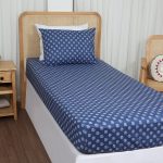 ملحفه نیم ست یک نفره دو تکه 90 بروجرد طرح دهلی 1 رنگ 01