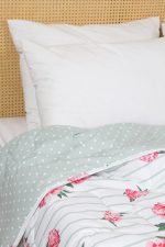 لحاف تک بزرگسال پنبه دوز دو نفره 180 بروجرد طرح ماتیلدا رنگ 01 - Image 4