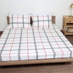 ملحفه نیم ست دو نفره سه تکه عرض 160 بروجرد طرح کورالین رنگ 02