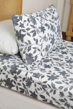 ملحفه نیم ست یک نفره دو تکه 90 بروجرد طرح لیلیو رنگ 01 - Image 5