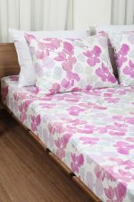 ملحفه نیم ست دو نفره سه تکه عرض 180 بروجرد طرح لوندر رنگ 08 - Image 3