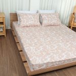 ملحفه نیم ست دو نفره سه تکه عرض 180 بروجرد طرح نیروانا رنگ 06