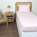 ملحفه نیم ست یک نفره دو تکه 120 بروجرد طرح دانوب 1 رنگ 01