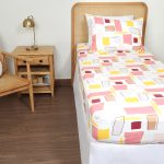 ملحفه نیم ست یک نفره دو تکه 120 بروجرد طرح مجیک رنگ 06