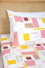 ملحفه نیم ست یک نفره دو تکه 120 بروجرد طرح مجیک رنگ 06 - Image 3