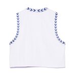 جلیقه گلدوزی 182003 رنگ آبی - Image 5