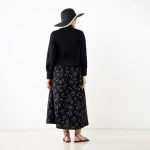 دامن کد 173003 رنگ والا مشکی - Image 2