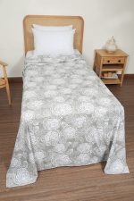 ملحفه روانداز يك نفره بروجرد طرح آرگانیا رنگ 01 - Image 2