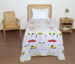 ملحفه روانداز يك نفره بروجرد طرح نوفلوشاتو 1 رنگ 01