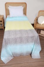 ملحفه روانداز يك نفره بروجرد طرح نردنگ رنگ 02 - Image 3