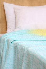 ملحفه روانداز يك نفره بروجرد طرح نردنگ رنگ 02 - Image 6