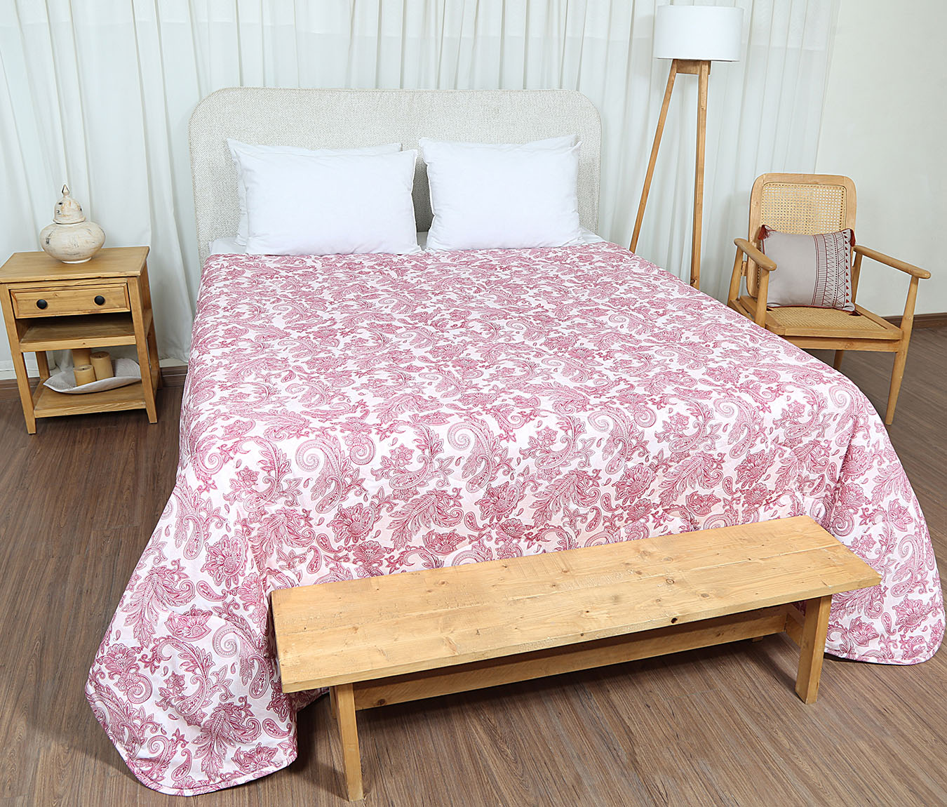 لحاف تک دونفره 180 طرح نیروانا رنگبندی 04 (1) لحاف تک بزرگسال دو نفره 180 بروجرد طرح نیروانا رنگ 04 - Image 1