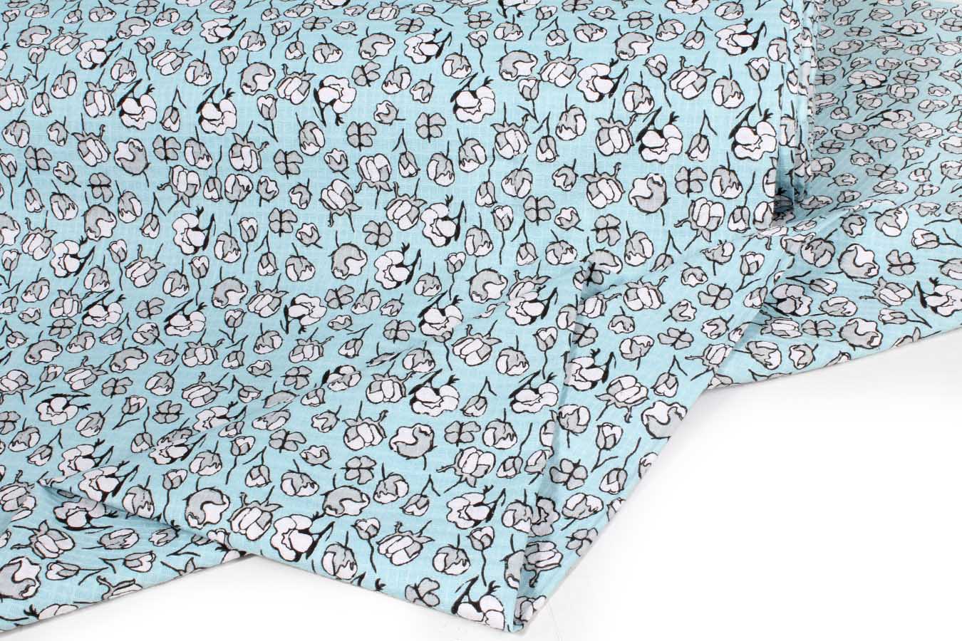 کالیته 159002 طرح پنبه 2160 رنگبندی 04 پارچه آشپزخانه ای پنبه پلی استر ویسکوز عرض 140 بروجرد طرح پنبه رنگ 04 - Image 1