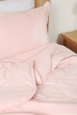 ست لحاف بزرگسال یک نفره سه تکه 90 بروجرد رنگ گلبهی - Image 7