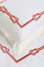 ست کاور لحاف بزرگسال گلدوزی دو نفره شش تکه بروجرد طرح فیوره رنگ شیری - Image 9