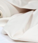 پارچه ملحفه ای 100% پنبه بروجرد عرض 250 ساده رنگ کرم روشن - Image 3