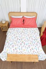 ست لحاف بزرگسال دو نفره چهار تکه 180 بروجرد طرح کامیلا 1 رنگ 01