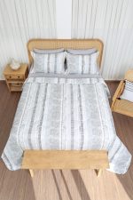 ست لحاف بزرگسال دو نفره شش تکه بروجرد طرح سیامک 2 رنگ 05