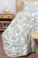 ست لحاف بزرگسال دو نفره شش تکه بروجرد طرح نیروانا رنگ 07 - Image 3