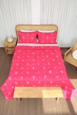 ست لحاف بزرگسال دو نفره شش تکه بروجرد طرح برکه رنگ 02