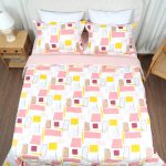 ست لحاف بزرگسال دو نفره چهار تکه 180 بروجرد طرح مجیک رنگ 06