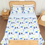 ست لحاف بزرگسال دو نفره چهار تکه 180 بروجرد طرح مجیک رنگ 05