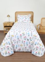 ست لحاف بزرگسال یک نفره چهار تکه 90 بروجرد طرح کامیلا1 رنگ 01