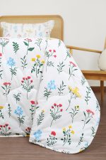 ست لحاف بزرگسال یک نفره چهار تکه 90 بروجرد طرح کامیلا1 رنگ 01 - Image 4