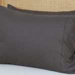 ملحفه روبالشی بدون قاب بندینک دار دو تکه 70*50 بروجرد رنگ نوک مدادی