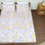 ملحفه نیم ست دو نفره سه تکه عرض 160 بروجرد طرح برلین 1 رنگ 01